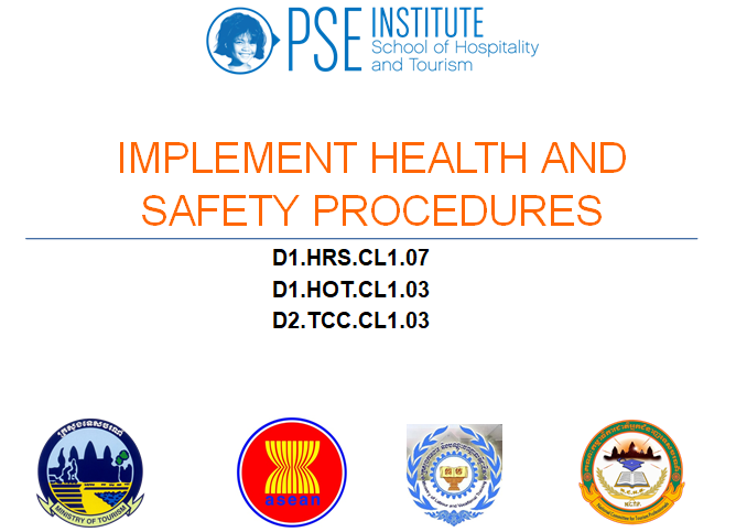 Implement occupational health and safety procedure (C1-HK)