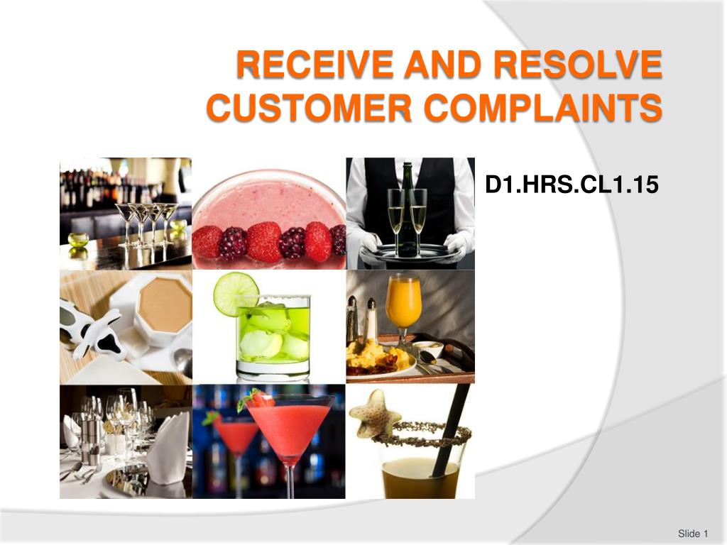 Receive and resolve customer complaint (C3-FP)