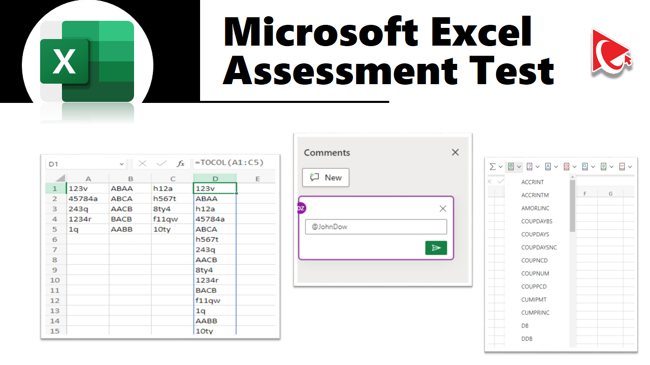 Excel Training - Placement Test